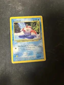 Pokemon TCG Goldeen Neo Revelation 45/64 Regular Unlimited Common D1 - Image 1