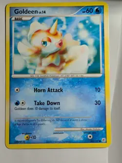 Goldeen - 84/130 - Diamond and Pearl Pokemon TCG CCG Card - Image 1