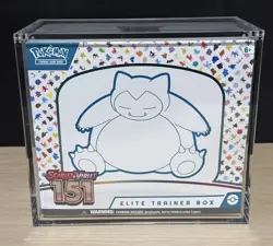 POKEMON SCARLET & VIOLET SV 151 FACTORY SEALED ELITE TRAINER BOX ETB (W/ CASE) - Image 1