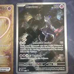 Pokemon 151 UPC Promo Set, Mewtwo SVP052, Mew Ex SVP053 and Metal Mew Ex 205/165 - Image 3