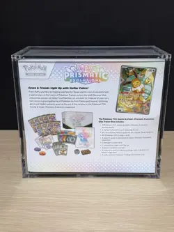 POKEMON SCARLET VIOLET PRISMATIC EVOLUTIONS SEALED ELITE TRAINER BOX ETB W CASE - Image 2