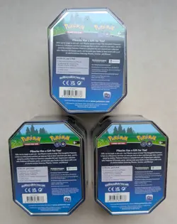 Pokemon TCG: Full Set of Three (3) Pokemon GO Tins - Factory Sealed - Image 5