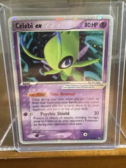 Pokemon Celebi EX 17/17 - POP Series 2 Holo - LP - Image 1