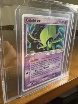 Pokemon Celebi EX 17/17 - POP Series 2 Holo - LP - Image 2