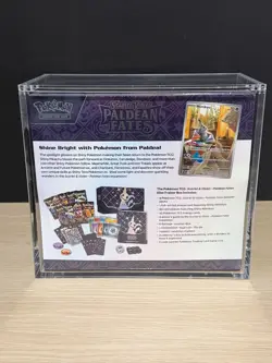 POKEMON SCARLET & VIOLET PALDEAN FATES SEALED ELITE TRAINER BOX ETB (W/ CASE) - Image 2