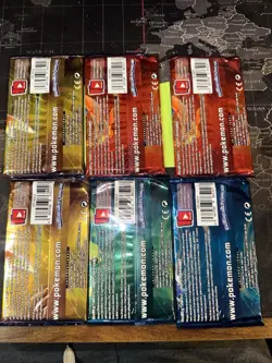 6 Pokemon XY Evolutions TCG Packs Novelty - Image 2