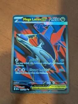Mega Latias Ex Pokemon Mega Evolution 163/132 Full Art Ultra Rare NM - Image 1