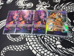 One Piece TCG SR lot Black 4 PRB01 SRs Rest Regular SRs English 22 SR Lot - Image 2