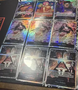 One Piece TCG SR lot Black 4 PRB01 SRs Rest Regular SRs English 22 SR Lot - Image 3