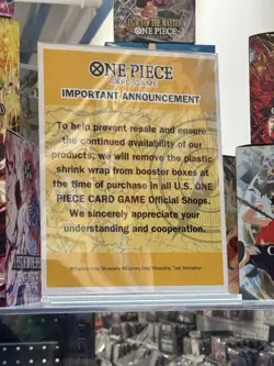 One Piece Carrying On His Will OP-13 English Booster Box Factory UNSEALED Bandai - Image 3
