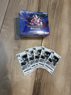 One Piece OP-14 The Azure Sea’s Seven English Booster Box(24 Packs) IN HAND SHIP - Image 1