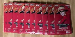 One Piece TCG - Lot Of 10 - Carrying On His Will Sleeved Booster - OP-13 English - Image 2