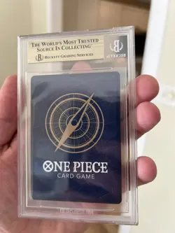 BGS 10 PRISTINE - Marshall D Teach GOLD SP - One Piece 3rd Anniversary #OP09-093 - Image 2