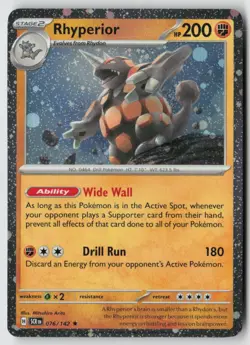 Rhyperior - 76/142 (Cosmos Holo) 076/142 - Miscellaneous Cards & Products Holo - - Image 1