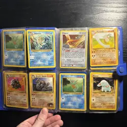 Vintage Pokemon Blue Charmander Binder 1999 with over 70 Vintage Cards And Holos - Image 5