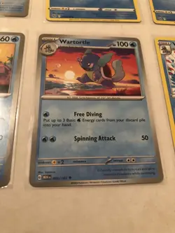 Lot Of 6 Squirtle And Wartortle Pokemon Cards - Image 3