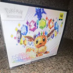 Pokemon TCG Prismatic Evolutions Elite Trainer Box Eevee Promo Card - Image 1