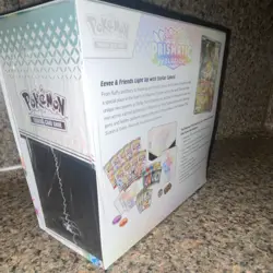 Pokemon TCG Prismatic Evolutions Elite Trainer Box Eevee Promo Card - Image 4