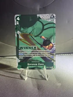 Roronoa Zoro (Winner Pack 2025 Vol. 3) EB02-019 One Piece Promotion Cards Foil - Image 1
