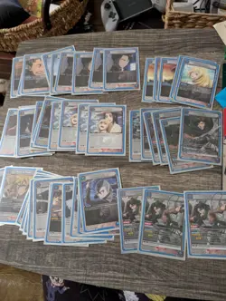 English Union Arena Attack on Titan Pre-built (49 Cards) Blue Levi Deck (NO AP) - Image 1