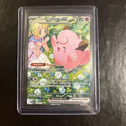 Pokemon TCG Lillie's Clefairy EX Journey Together Sir Card 184/159 NM Condition - Image 1