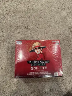 Sealed - One Piece Card Game Carrying On His Will OP-13 Booster Box English - Image 1
