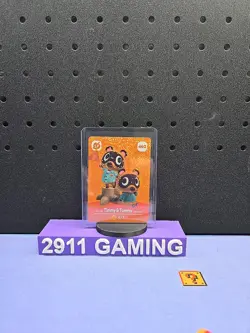 402 TIMMY AND TOMMY Animal Crossing Amiibo Authentic Nintendo Mint Card Series 5 - Image 1