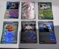 Pokemon TCG Prismatic Evolutions Pokeball lot (6 Cards) 🚨 - Image 1