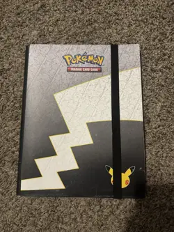 Ultra Pro | Pokemon 25th Anniversary! | 9-Pocket Pro-Binder | (Holds 360 Cards) - Image 1