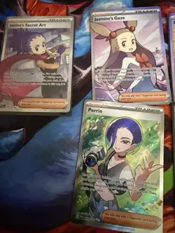 Pokemon Female Trainer Full Art Lot - 7 Cards - NM - Image 2