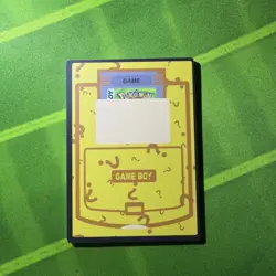 Gameboy Lenticular Psyduck Rare Eif origins 4.0 Pokemon non-TCG card - Image 2