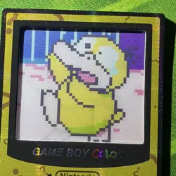 Gameboy Lenticular Psyduck Rare Eif origins 4.0 Pokemon non-TCG card - Image 3