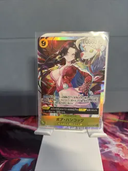 One Piece Card Game - Boa Hancock OP14-112 The Azure Seas Seven SR Japanese Holo - Image 1