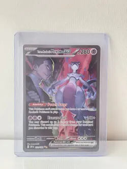 Pokemon TCG Team Rockets Mewtwo EX Full Art English Card 213/182 Destined Rivals - Image 2