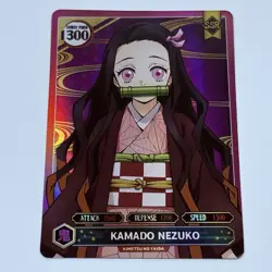 Kamado Nezuko - Demon Slayer Trading Card Game Holo Foil Cool Art Tc8 - Image 1
