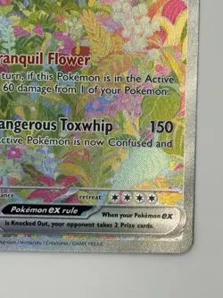 2023 Pokemon Card Venusaur ex 198/165 - Scarlet & Violet 151 Secret Rare Holo NM - Image 4