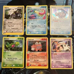 Vintage Pokemon Card Lot Of 6 WOTC Holo NM - LP - Image 1