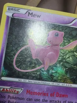 HP Mew 29/124 Holo Rare - XY Fates Collide - Pokemon Card - Image 5