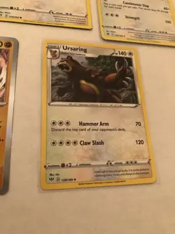 Lot Of 8 Teddiursa and Ursaring Pokemon Cards - Image 3