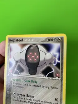 Registeel 29/110 EX Holon Phantoms Non-Holo Pokemon Card LP - Image 5