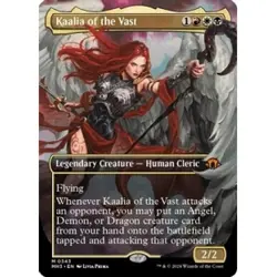 KAALIA OF THE VAST (BORDERLESS)(343) Modern Horizons 3 Magic MTG MINT CARD - Image 1
