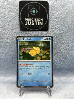 Psyduck MEP 007 Mega Evolution Black Star Promo Pokemon Card Mint - Image 1