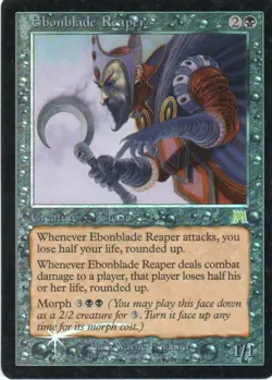 MTG: Onslaught: Foil Ebonblade Reaper: Lightly Played Condition - Image 1