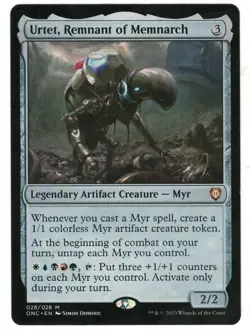 MTG Urtet Remnant of Memnarch Phyrexia All Will Be One Magic The Gathering TCG - Image 1