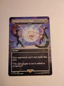 Porom's Silence Magic - Silence Secret Lair Drop - Image 1