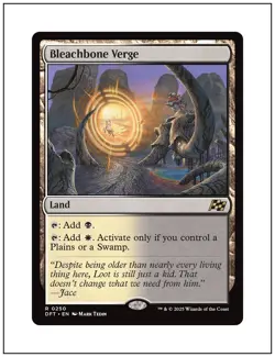 1x Bleachbone Verge, Magic the Gathering, MTG NM - Image 1