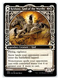 Reidane, God of the Worthy (Showcase) R Kaldheim 300 NM - Image 1
