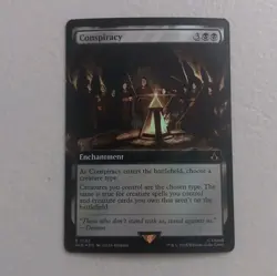 Conspiracy - Universes Beyond: Assassin's Creed Extended Art Foil MTG NM - Image 1