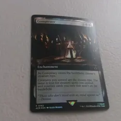Conspiracy - Universes Beyond: Assassin's Creed Extended Art Foil MTG NM - Image 2