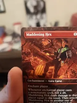 Maddening Hex Borderless Special Guests MTG - Image 3